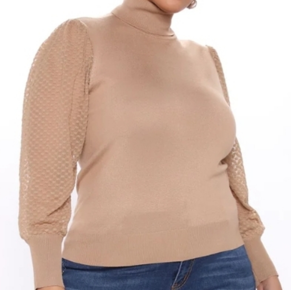 Tan Turleneck